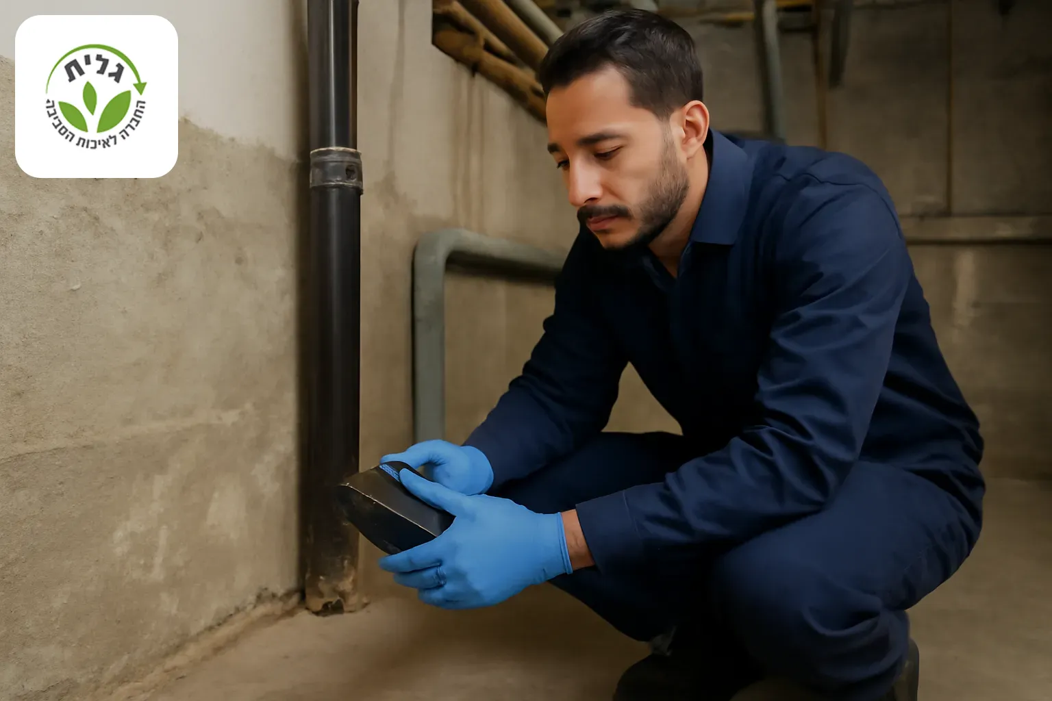 מה שלא רואים במרתפים ובממ"דים: ראדון מצטבר דווקא למטה — והדרך הבטוחה לגלות בזמן